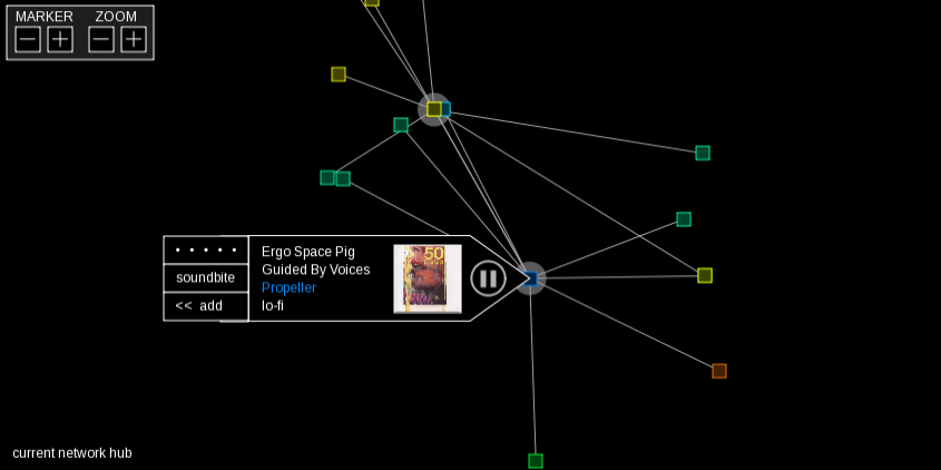 SoundBite for Songbird Network View II